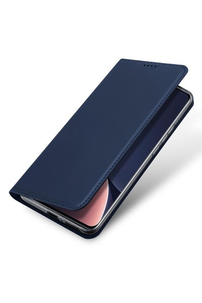 Dux Ducis Husă flip pentru Xiaomi 13 Pro, albastră