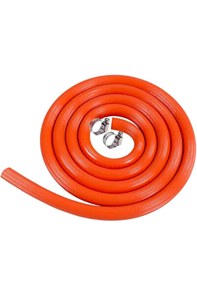 Duravel 8mm LPG Gas Pipe with Clips-4 Meter