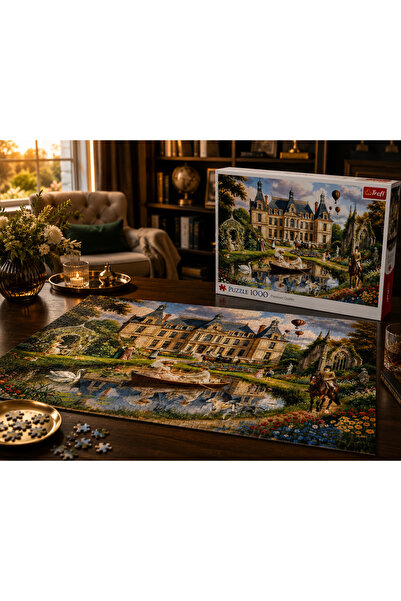 Trefl Puzzle 1000 Piese – Palat Lângă Apă, Premium Quality