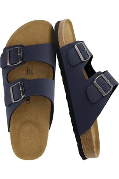 CUSHIONAIRE Lane mens Slide Sandal