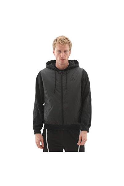 adidas Ka5247-E Ess 3S in Hyb J Men's Jacket Anthracite