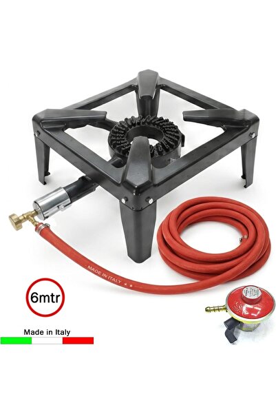 ARTC Heavy Duty Italian Gas Stove Burner LPG Single Burner Cooker Commercial ...