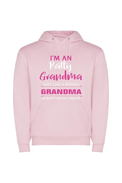 iLovePrints Proud Multi-Generational Matriarch Φούτερ με κουκούλα σε χρώμα Ροζ