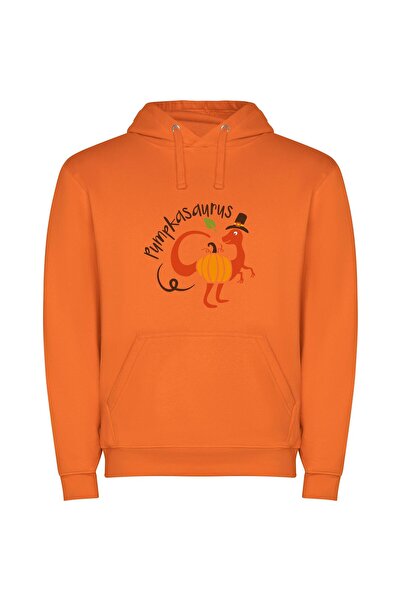 iLovePrints Kangaroo's Fancy Fall Illustration Φούτερ με κουκούλα σε χρώμα Πο...