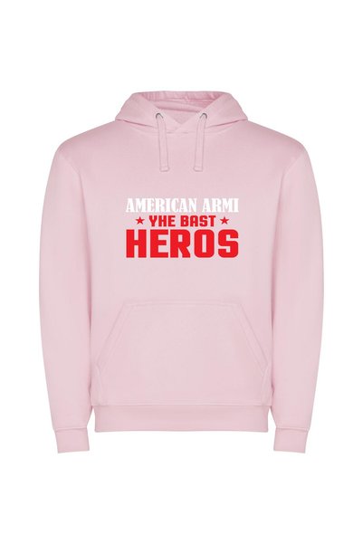 iLovePrints Ultimate Heroes: Redefined Legacy Φούτερ με κουκούλα σε χρώμα Ροζ