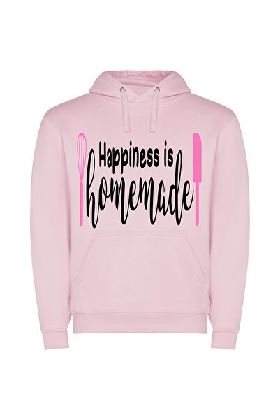 iLovePrints Happiness Handcrafted: Inspiring Memes Φούτερ με κουκούλα σε χρώμ...