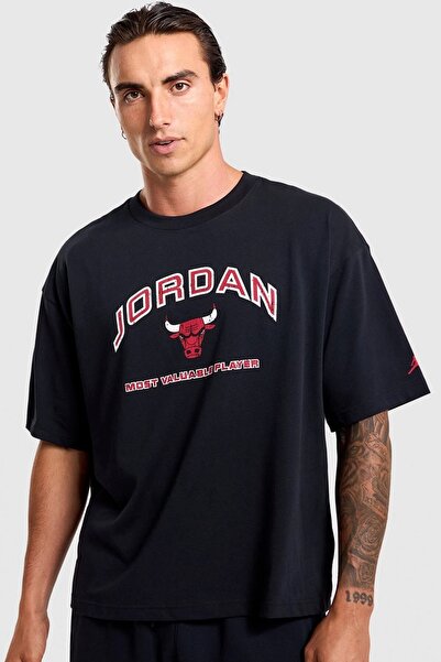 Nike Jordan Flight Essentials Loose Fit Men's Boxy Graphic T-Shirt Erkek Bol ...