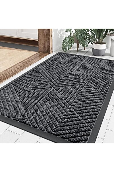 KYDTSYK Durable Front Entrance Door Mat Outdoor Indoor,Heavy Duty Doormat Ent...