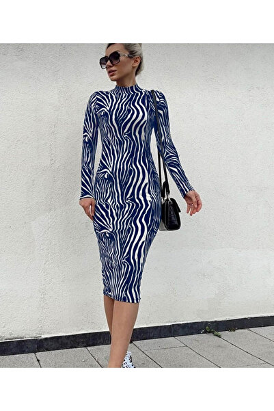 Wear Up Γυναικείο μακρυμάνικο Micro Midi φόρεμα