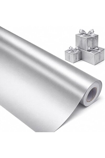 AOMIGE Matte Blue Wrapping Paper Roll, 43cm x 10m Thick Tear-Resistant Gift W...