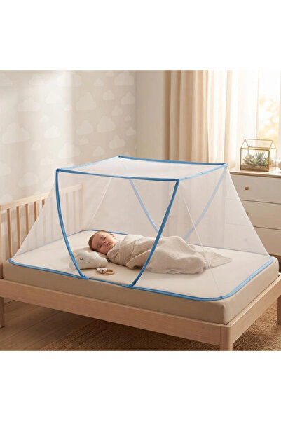 Lovesta Home Portatif Bebek ve Çocuk Sinek Koruyucu Cibinlik Tül (50x125 cm) ...