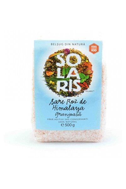 SOLARIS Sare Roz De Himalaya Grunjoasa 500gr