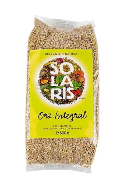 Solaris Plant Orz integral boabe, 100% , fara aditivi, fara conservanti, 500g