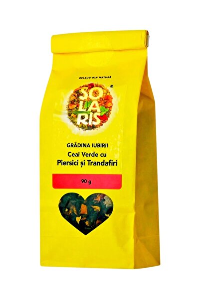 SOLARIS Green Tea with Peaches and Roses, 90g
