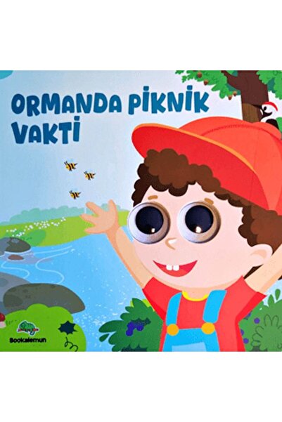 bookalemun yayınevi وقت النزهة في الغابة - كتاب مع عيون متحركة