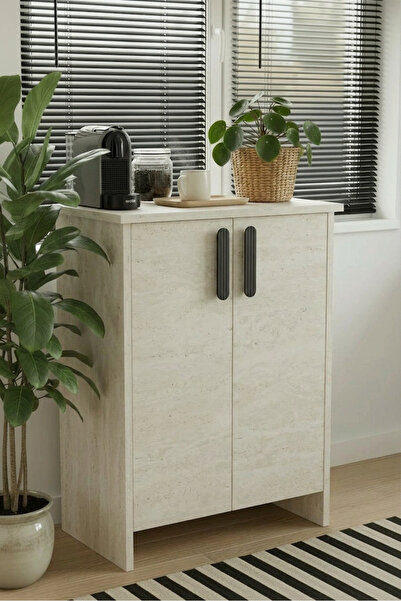KODIGU PON Çok Amaçlı Dolap | Kahve Köşesi-Banyo Dolabı | 77cm Yükseklik 60cm...