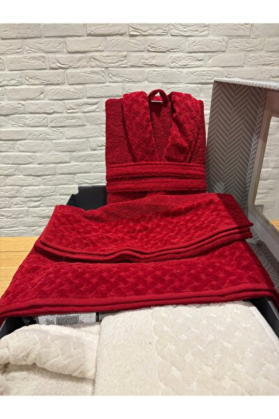 Genel Markalar Çift kişilik; 6 parçalı kısmi kadife bornoz seti; 🍒2 tane 50*...