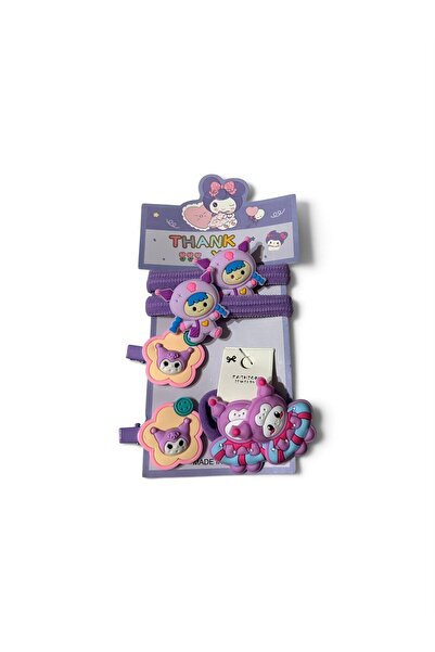 petitbee home مجموعة مشابك شعر أرجوانية لطيفة مكونة من 3 قطع (18 قطعة) مشابك شعر هدية للفتيات