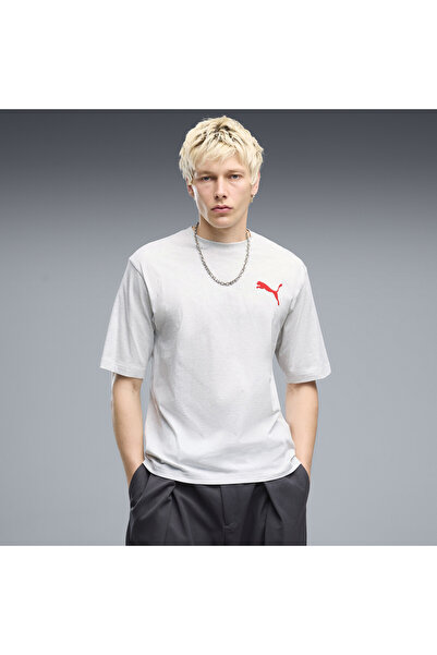 Puma Tricou grafic cu croială largă pentru bărbați