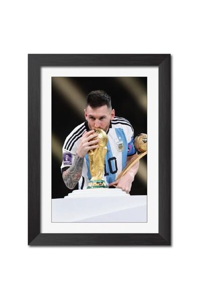 Generic Lionel Messi Poster Argentina World Cup 2022 Moment Laminated Poster ...