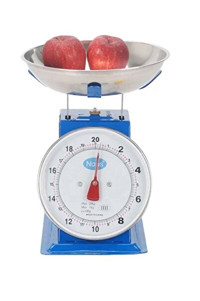 Generic 20kg Mechanical Kitchen Scale with Stainless Steel Bowl – High Precision