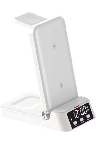 HXD Zoomlion 3-in-1 Wireless Charger Station 15W Fast Charging – Multi-Device...