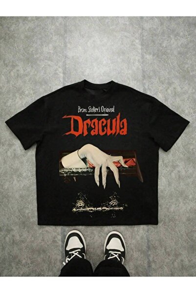 799 Bram Stoker's Dracula Graphic Tee,Comfortable Casual Short Sleeve, 220 Gr...