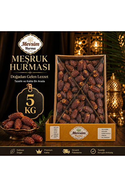 5 KG İRİ BOY MEDİNE MEŞRUK HURMASI (LARGE)