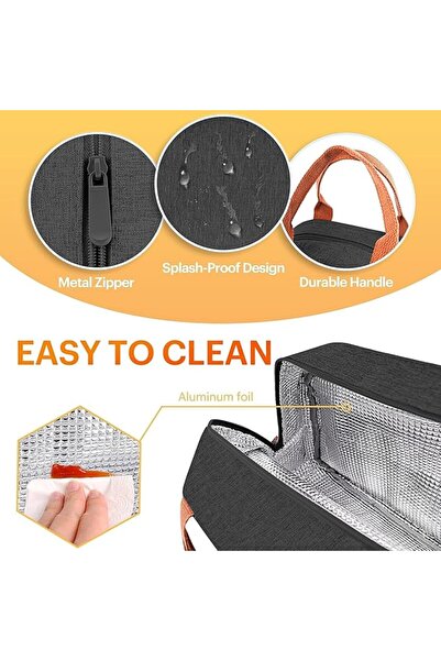 GENERAL Mylindde Lunch Bag, Insulated Lunch Bag for Women Men Kids, Reusable ...