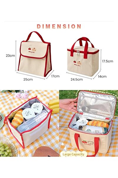 PYEBE Lunch Box Lunch Bag for Kids and Adults Reusable Insulated Lunch Tote B...