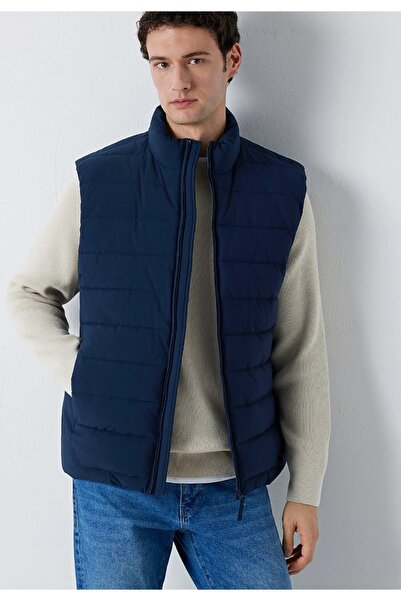 Mavi M0110837 Men's Vest Dark Blue