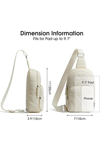 G4Free Small Crossbody Sling Bag for Women | Lightweight Casual Quilted Puffe...