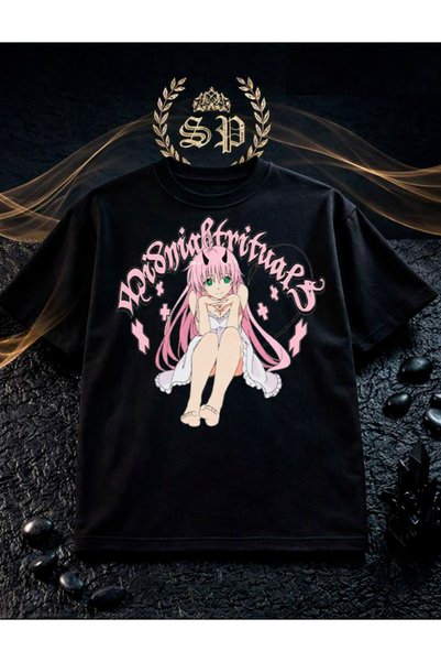StartMore Tricou No Sin Just Trish Vintage Y2K TEE
