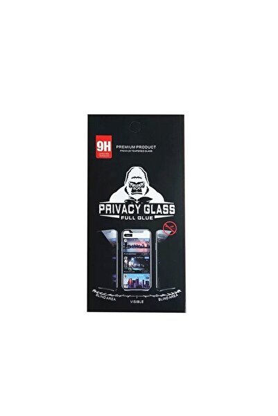 OEM Τζαμάκι Προστασίας Premium 9H Privacy 28° (Full Glue) Για iPhone 13 Pro M...