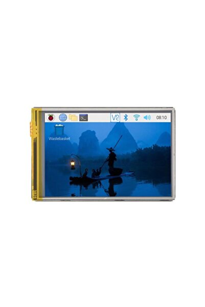 WaveShare 3.5" Rezistif Dokunmatik IPS Ekran (Raspberry Pi U
