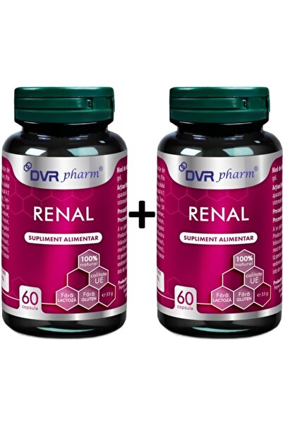 DVR Pharm Pachet Renal, formula 9 extracte + albastru metilen, a vezicii urin...