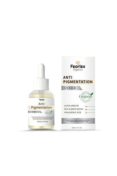 Fearlex Organic Glow Rice Serum – Anti-Pigmentation Serum with 68% Rice Extra...