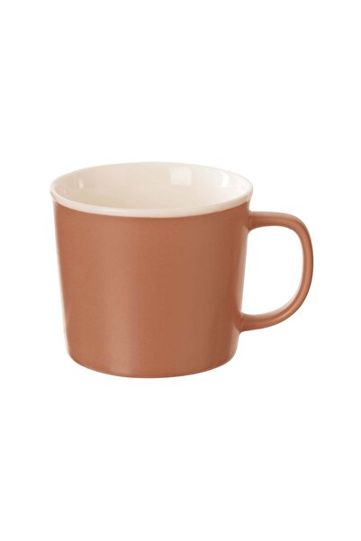 Secret de Gourmet Cană "Natura" - 380 ml, New bone China (porțelan), Terracotă
