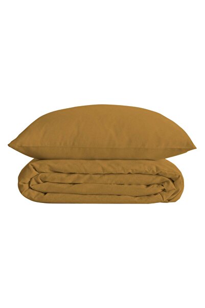 Atmosphera Set lenjerie de pat 3 piese "Landiha" - Percal, Bronz, 260x240 cm