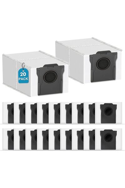 STARSTAR 20 Large-Capacity Dust Bags for Dreame X50 X40 X30 L50 L40 L10s Ultr...