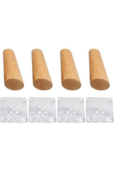 STARSTAR Sofa legs, solid wood table legs, cabinet legs, 4 pieces, 55415 poin...