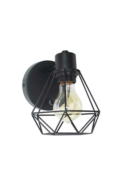 STARSTAR Retro industrial style ceiling light E27, metal cage wall light Ø150...