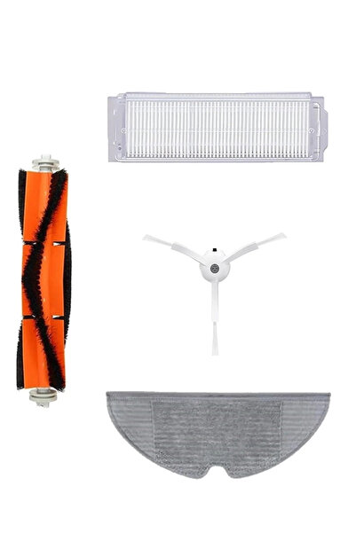 LİN GRUP Set de 4 piese de schimb compatibile cu aspiratorul robot Xiaomi Vac...