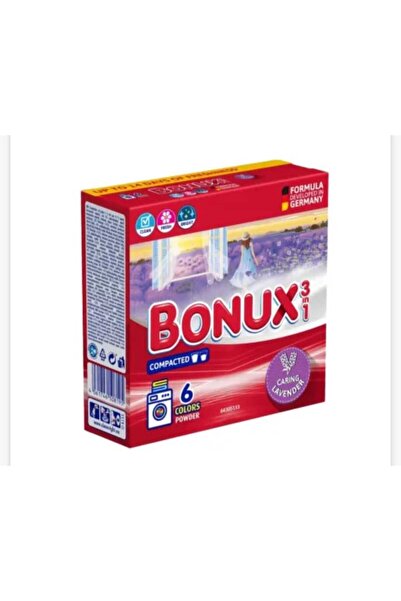 Bonux 3in1 Automat Caring Lavanda 390gr , 6 spalari