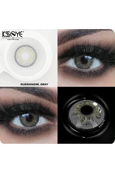 EyesPro RUSSIANGRILGRAY DOĞAL GÖRÜNÜMLÜ GÖZ LENSİ YILLIK