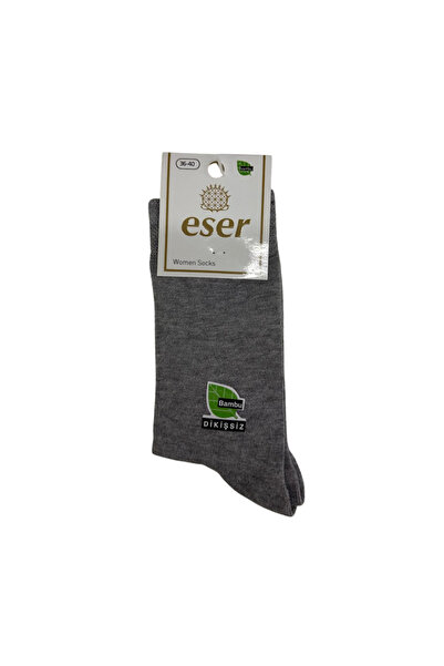 Eser Çorap Women's Bamboo Socks 6-Pack (Gray)