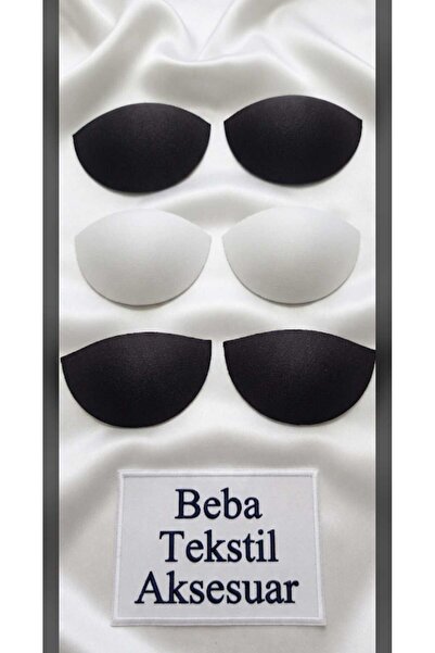 BTA 3 ' LÜ ( 2 SİYAH - 1 BEYAZ ) SET GÖGÜS PEDİ