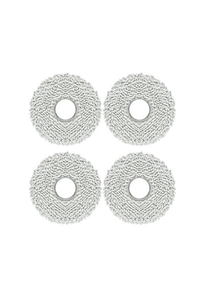 LİN GRUP Roborock Q Revo Edge Robot Vacuum Cleaner Compatible 4-Pack Mop Cloth