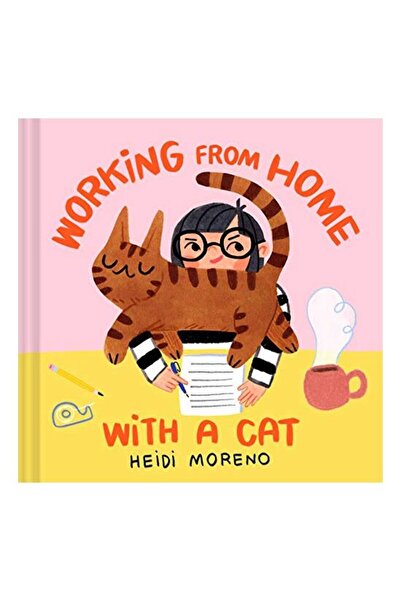 Generic (Unbranded) Working from Home with a Cat