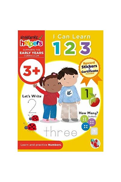 Centum Books Home Learning: 3+ I Can Learn 123